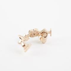 Chanel Earrings Clip Heart (Costume Jewellery)