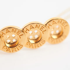 Chanel Hair Clip Buttons Gold (Costume Jewellery)