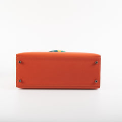 Hermes Kelly 28 Epsom Orange Stamp O square (2011)
