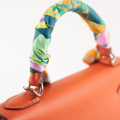 Hermes Kelly 28 Epsom Orange Stamp O square (2011)