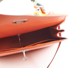 Hermes Kelly 28 Epsom Orange Stamp O square (2011)