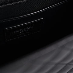 Saint Laurent Medium Black Envelope Shoulder Bag