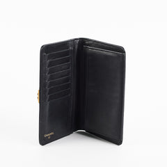 Chanel Boy Black Caviar Wallet