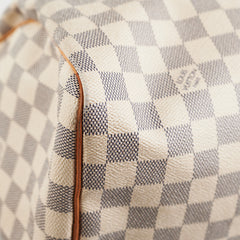 Louis Vuitton Speedy 30 Bandoliere Damier Azur