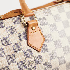 Louis Vuitton Speedy 30 Bandoliere Damier Azur