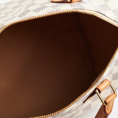 Louis Vuitton Speedy 30 Bandoliere Damier Azur