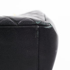 Chanel Black Caviar Grand Shopping Tote GST
