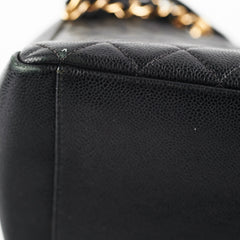 Chanel Black Caviar Grand Shopping Tote GST