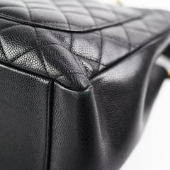 Chanel Black Caviar Grand Shopping Tote GST