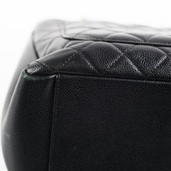 Chanel Black Caviar Grand Shopping Tote GST