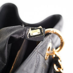 Chanel Black Caviar Grand Shopping Tote GST