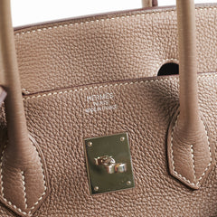 Hermes Birkin 35 Etoupe Togo Stamp Q Square (2013)