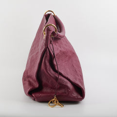 Louis Vuitton Artsy Burgundy MM Shoulder Bag