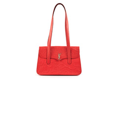 Saint Laurent Vintage Red Shoulder Bag