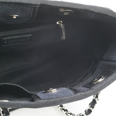 Chanel Deauville Mini Navy (Microchipped)