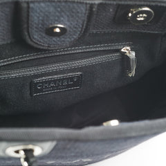 Chanel Deauville Mini Navy (Microchipped)