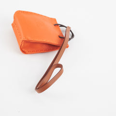 Hermes Bag Charm Orange