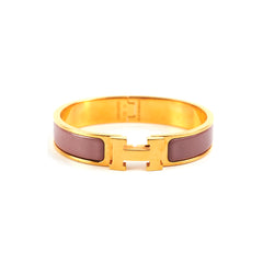 Hermes H Clic Bracelet Size PM Rose