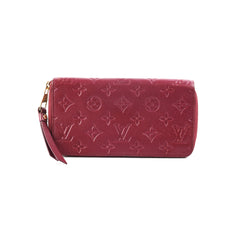 Louis Vuitton Long Wallet Burgundy Empreinte Leather