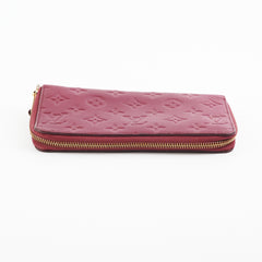 Louis Vuitton Long Wallet Burgundy Empreinte Leather