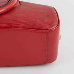 Louis Vuitton Jasmine Boston Epi Red