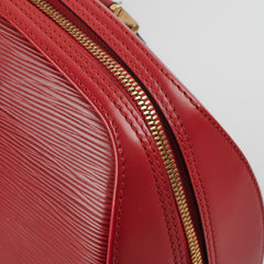 Louis Vuitton Jasmine Boston Epi Red