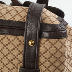 Gucci Boston Diamante Brown Bag