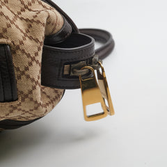 Gucci Boston Diamante Brown Bag