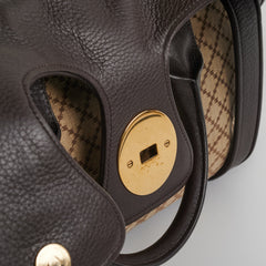 Gucci Boston Diamante Brown Bag