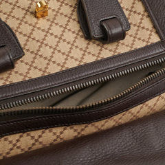 Gucci Boston Diamante Brown Bag