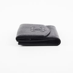 Chanel Caviar Timeless Wallet Black