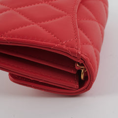 Chanel Micro Bag Pearl Crush Red