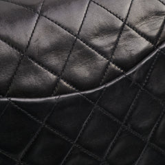 Chanel Vintage Classic Medium/Large 24K Gold Black