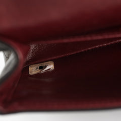 Chanel Vintage Classic Medium/Large 24K Gold Black