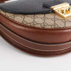 Gucci Padlock Saddle Shoulder Bag