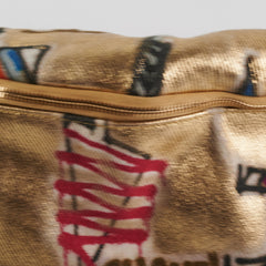 Chanel Graffiti Printed Canvas Street Belt Bag