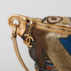 Chanel Graffiti Printed Canvas Street Belt Bag