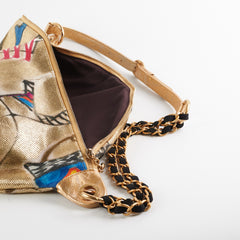 Chanel Graffiti Printed Canvas Street Belt Bag
