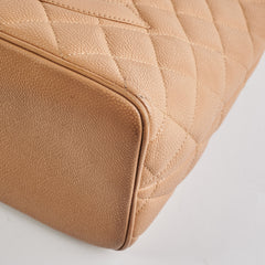Chanel Medallion Beige Caviar