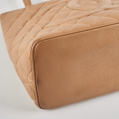 Chanel Medallion Beige Caviar