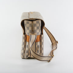 Louis Vuitton Naviglio Messenger Bag Damier Azur