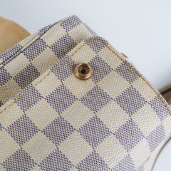 Louis Vuitton Naviglio Messenger Bag Damier Azur