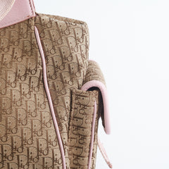 Dior Trotter Diorissimo Brown/Pink Shoulder Bag
