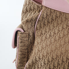 Dior Trotter Diorissimo Brown/Pink Shoulder Bag