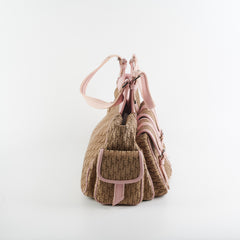 Dior Trotter Diorissimo Brown/Pink Shoulder Bag