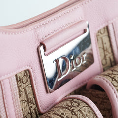 Dior Trotter Diorissimo Brown/Pink Shoulder Bag