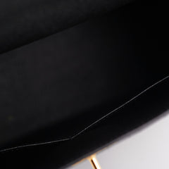 Hermes Kelly 28 Black Epsom - Y Stamp