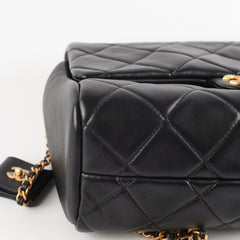 Chanel Seasonal Flap Black Bag