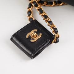 Chanel Seasonal Flap Black Bag