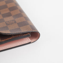 Louis Vuitton Emilie Long Wallet Damier Ebene